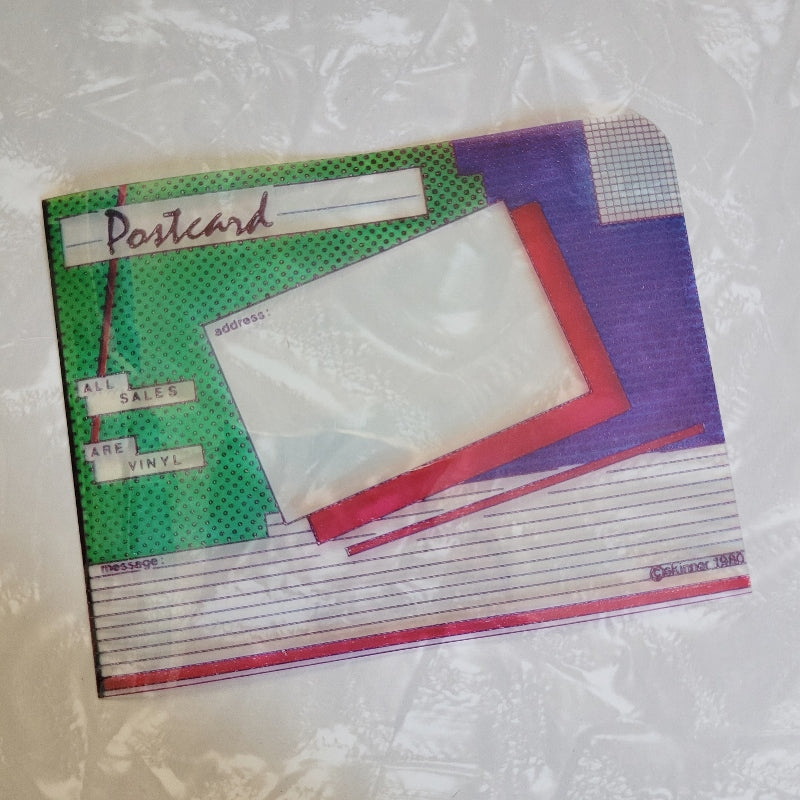Vintage 80s Graphic Vinyl Postcards