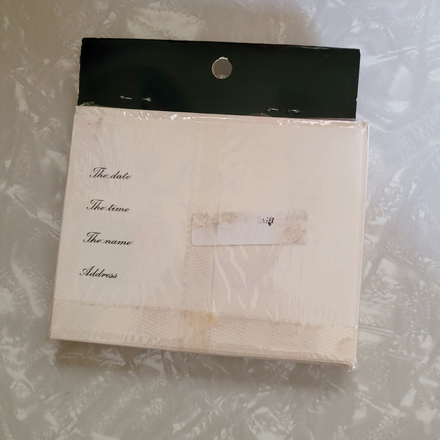 Vintage 50s Kay Dek Hand Engraved Cook-Out Invitations