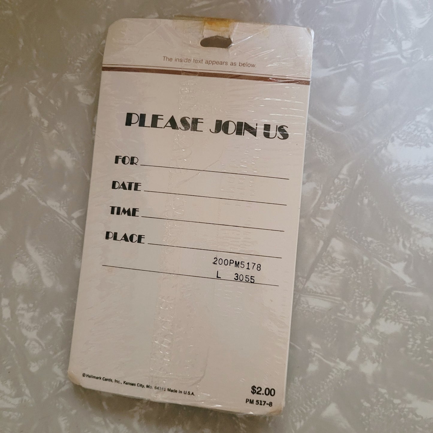 Vintage Hallmark Cocktails Invitations NOS