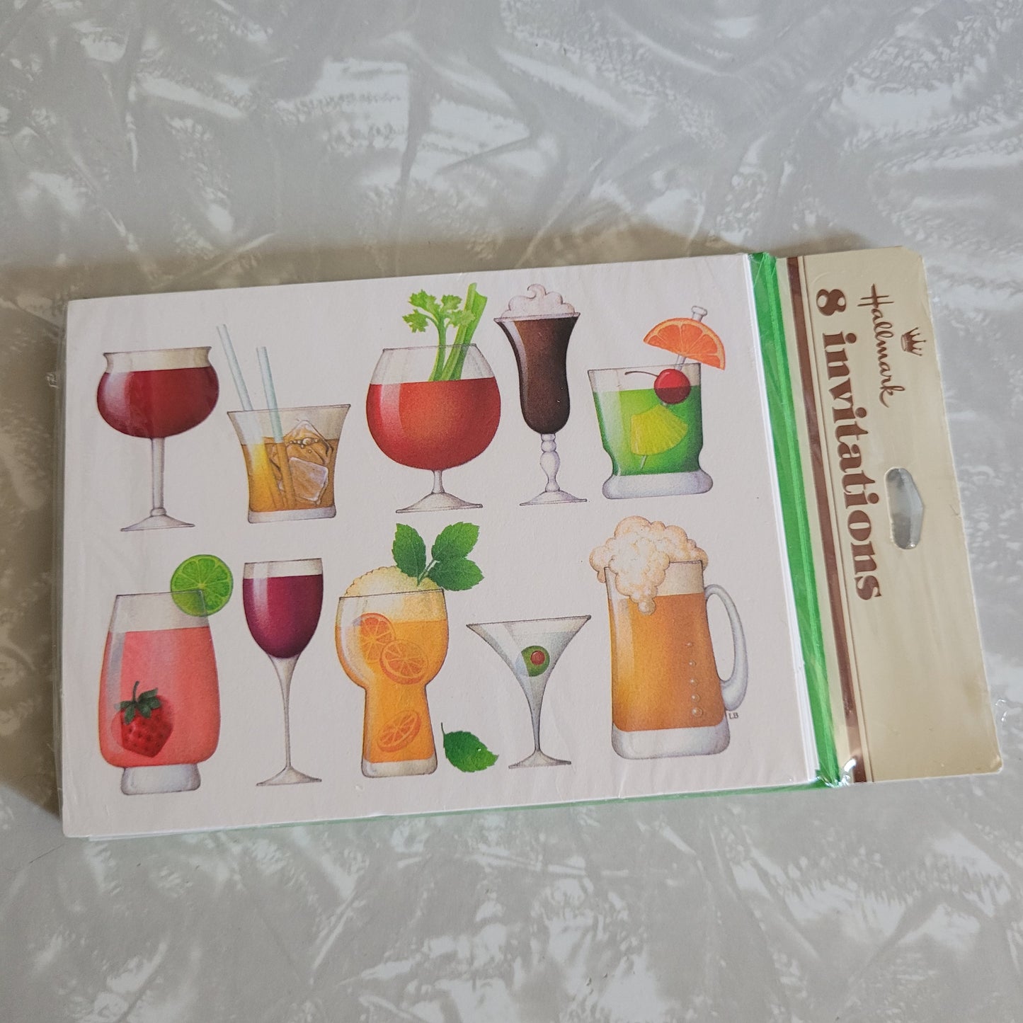 Vintage Hallmark Cocktails Invitations NOS