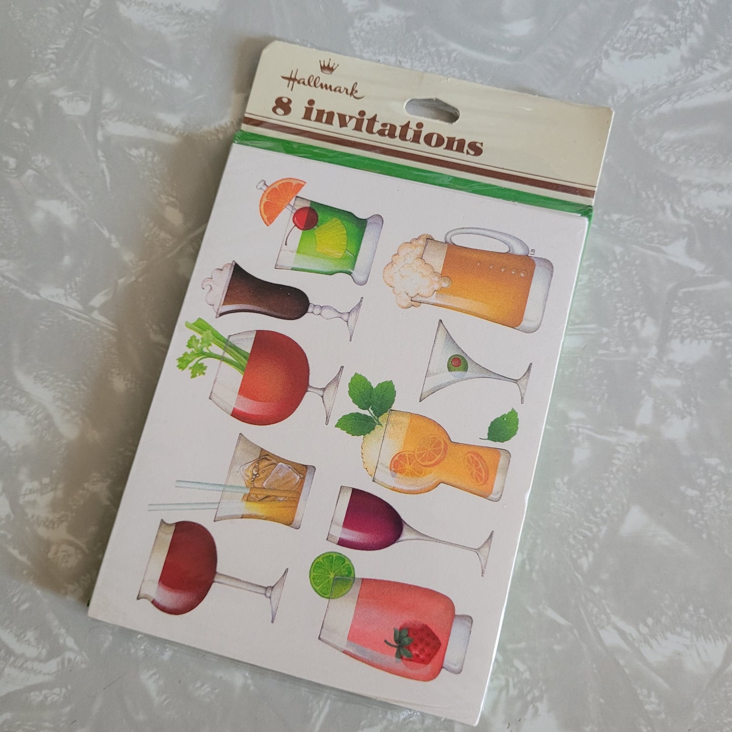 Vintage Hallmark Cocktails Invitations NOS