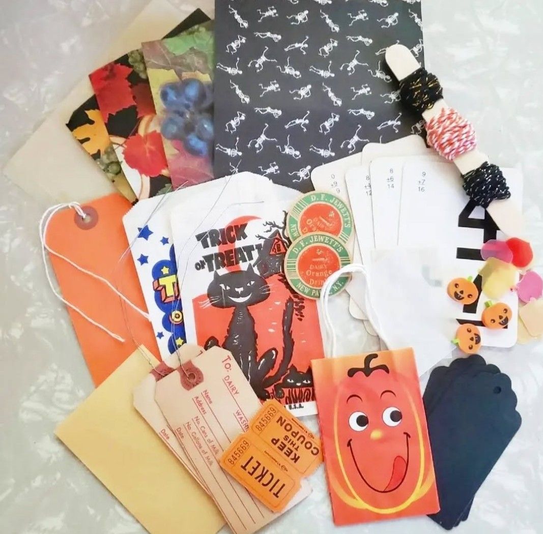 Halloween/Autumn Ephemera Bundle B