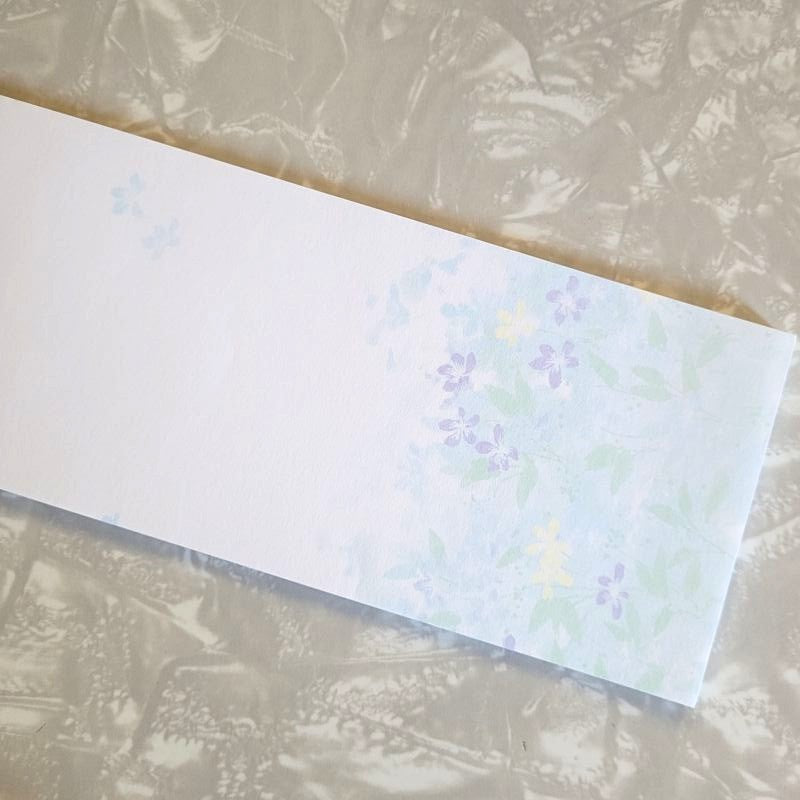 Pastel Floral Japanese Stationery Notepad