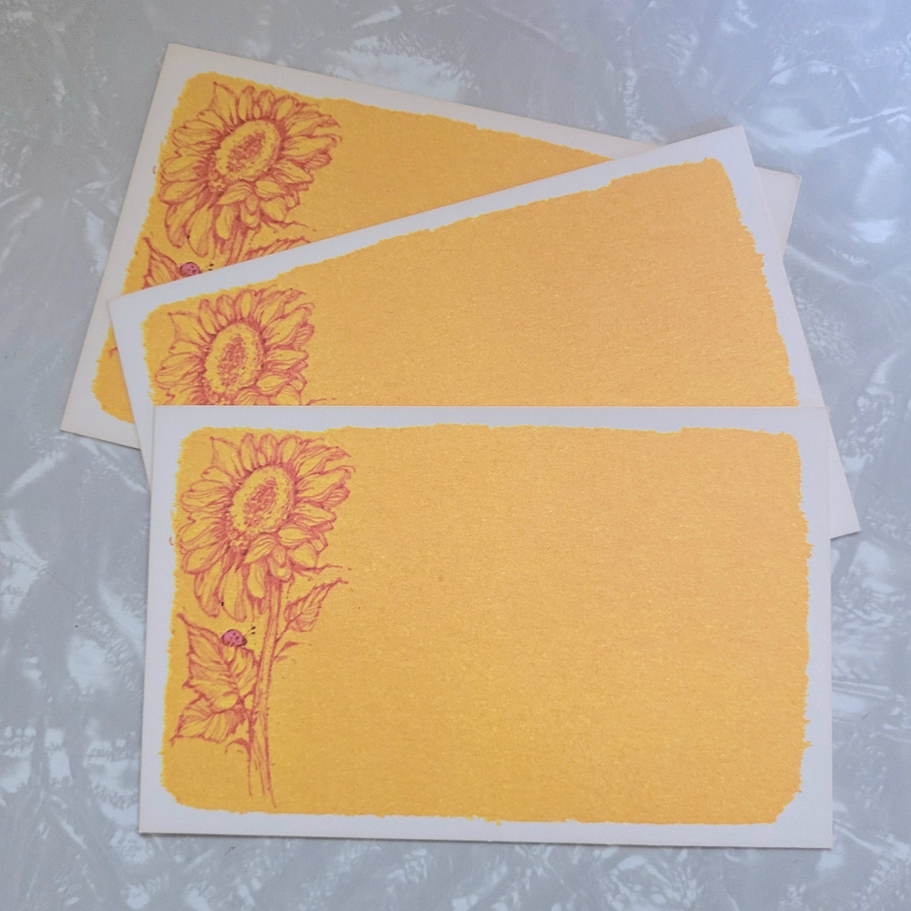 Vintage 70s-80s Summer Florals Postcards