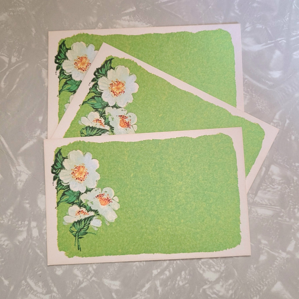 Vintage 70s-80s Summer Florals Postcards