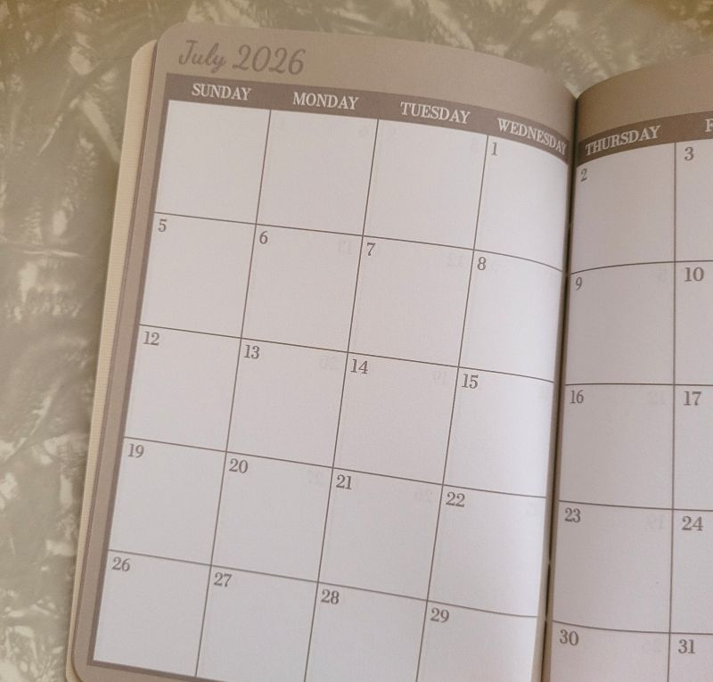 April 2026-March 2028 Two Year Planner
